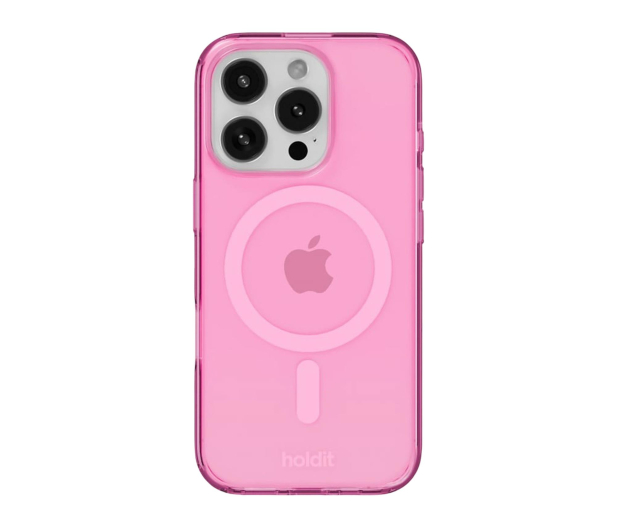 Holdit MagSafe Case iPhone 16 Pro Max Przezroczysty/ różowy 16717 - 1344042 - zdjęcie